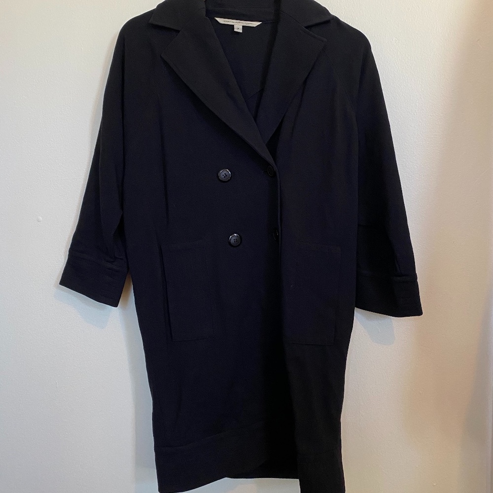 Diane Von Furstenberg knee length trench